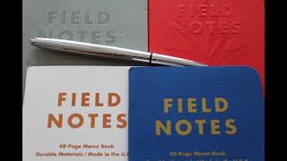 Field Notes Sent me a Package!!