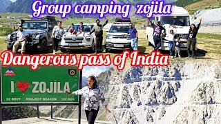 Sonmarg to zojila pass road trip || Camping in soonmarg with @Ghumakkadbugz