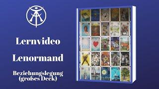 Lenormand Beziehungslegung - Wie erkenne ich im großen Deck den Verlauf einer Beziehung