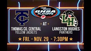 Thomas County Central at Langston Hughes | 2024 GHSA Playoffs- Quarterfinals