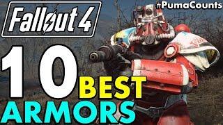 Top 10 Best Power Armor, Armors, Apparel and other Outfits in Fallout 4 (Including DLC) #PumaCounts