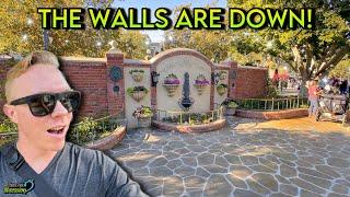 Walls Come Down in New Orleans Square & Surprise Fireworks at Disneyland! Disneyland Resort Vlog