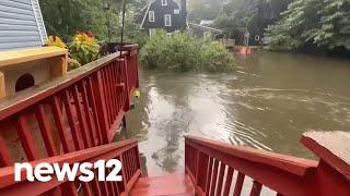 Residents in New Rochelle neighborhood frustrated over constant street flooding  | News 12