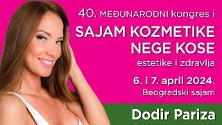 40. Sajam kozmetike "Dodir Pariza"