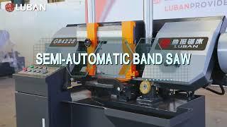 LUBAN Semi automatic Band Saw