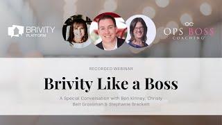 Brivity Like a Boss - Optimize Your Business