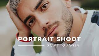 Portrait Shoot (From Start to Finish: Moodboards, Photoshoot, Edit)