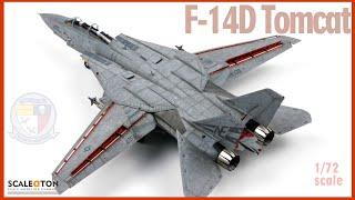 F-14D Tomcat 1/72 GWH Scale Model Aircraft