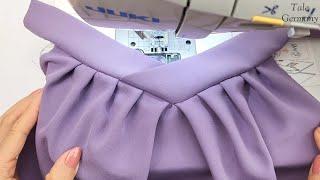 Techniques to sew fold sleeve easily | Sewing Tips and Tricks