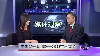 媒体观察：中国又一副部级干部逃亡日本？