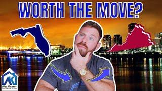 Moving from Florida to Norfolk, Virginia