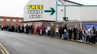 I Opened a FREE Skate shop