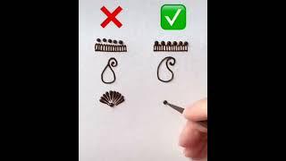Do and don't mehendi designs #mehendidesign #videoex