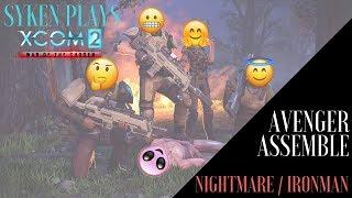 (01) Syken Plays:  AVENGER ASSEMBLE,  XCOM2 Legacy Ops (Nightmare / Ironman, Blind, Gold Medal)