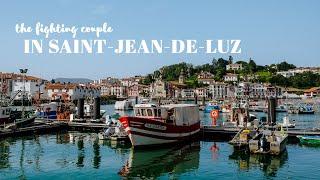 Saint-Jean-de-Luz (France) - A Scenic Walking Tour in French Basque Coast Town Port (4K)