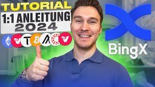 Ausführliches BingX Tutorial  Kryptos kaufen, verkaufen, versenden, Futures & mehr (Deutsch/German)