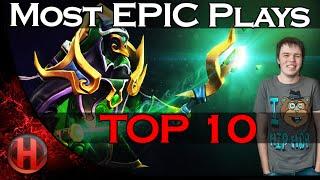 TOP 10 | MOST EPIC PLAYS in Dota 2 History. #21