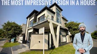 8 Marla SUPER-LUXURY V-COLUMN Corner House For Sale in DHA Lahore