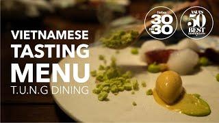 We tried FINE DINING in Hanoi, Vietnam | T.U.N.G Dining Experience