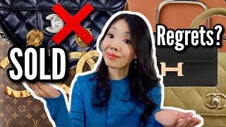 LUXURY Items SOLD & *REGRETS?!* Chanel & Hermes Bags I Regret Buying+Decluttering FashionablyAMY