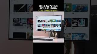 아직은 OLED보다 이게 낫다니까요… 델 s2725qs 4k 120hz 내 맥이랑 넘 잘어울리잖아~