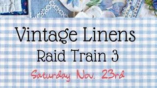 Vintage Linens Raid Train 3