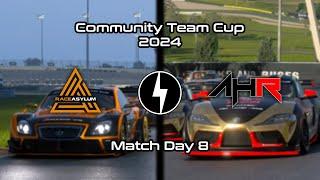 Community Team Cup 2024 | Match Day 8 | eSports Race Asylum vs Apex Hunter Racing