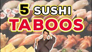 5 Things You DON'T Want to Do When Eating SUSHI in Japan