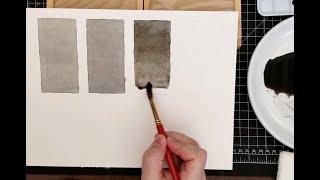 Ink Wash Technique