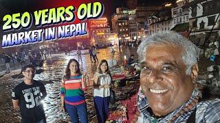 250 Years Old  | Exploring Nepal's Oldest Market in the Rain! Hidden Gems of Kathmandu 