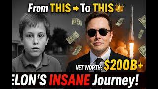 Elon Musk's INSANE Journey: From Bullied Kid to $200B Tech King!