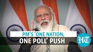 Watch: PM Modi explains why India needs ‘One Nation, One election’