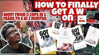 How to Cop and Win on SNKRS app [ 5  Easy Steps and Tips] manually.