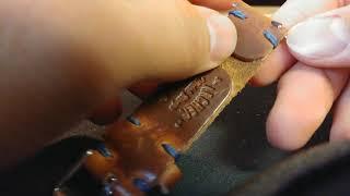 Archer horween leather watch strap