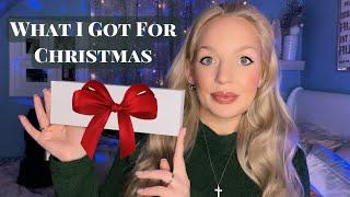 ASMR WHAT I GOT FOR CHRISTMAS 2023