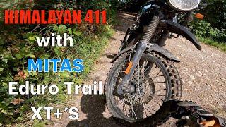 HIMALAYAN 411 \  MITAS ENDURO TRAIL XT+  \ GREENLANING \ ROYAL ENFIELD HIMALAYAN