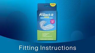 Dentemp Protect-It Dental Guard Fitting Instructions