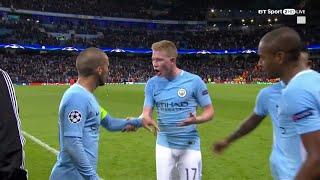 kevin de bruyne "let me talk"  vs guardiola "nobody talk"