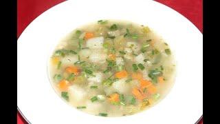 SOPA de VERDURAS, muy fácil y sana/ОВОЩНОЙ СУП, простой рецепт