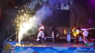 Maxim Gorky Park Fire show Kharkov Ivana Kupala 2019/07/06 Иванакупальское