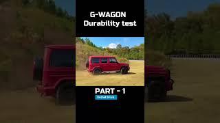 Mercedes G wagon durability test | Rachid Drive #gwagon #mercedes #shorts