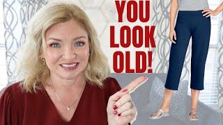 How To Not Look Older! Fashion Mistakes Making You Look Old #lookyounger#over40#over50