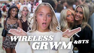 GRWM FOR WIRELESS FESTIVAL! *answering your Qs & festival bts*