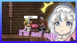 An NPC calls Gura ugly