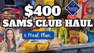 SAM'S CLUB HAUL& MEAL PLAN FOR MY FAMILY OF 6/MEGA SAVINGS FOR OUR LARGE FAMILY/NEW SAM'S CLUB FINDS