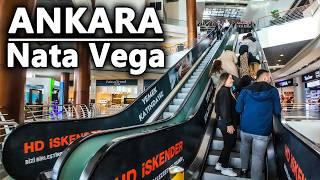 Ankara Nata Vega Outlet Avm Turu | 4K Exploring Vibrant Shopping Mall