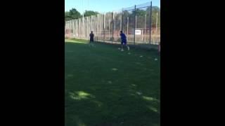 Ex-real Madrid player Alvaro Mejia agility training by Saeid Younesi.