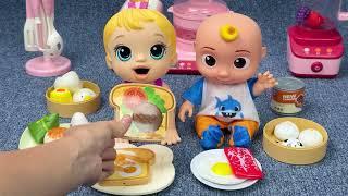 Toys ASMR 9 Minutes Satisfying with Unboxing Pink Kitchen Playset, Cooking Toys Collection