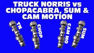 WHO MAKES THE BADDEST LS TRUCK CAM? TRUCK NORRIS vs, CHOPACABRA vs TORKINATOR vs LIL CHOP HOT ROD?