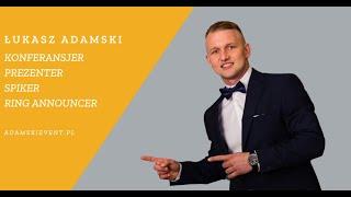 Łukasz Adamski Konferansjer